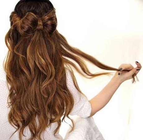 easy-updo-long-hair-15_6 Könnyű updo hosszú haj