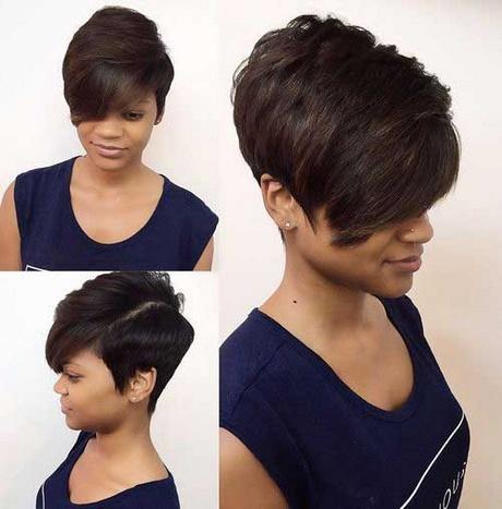 short-layered-hairstyles-for-black-women-26 Rövid réteges frizurák fekete nők számára