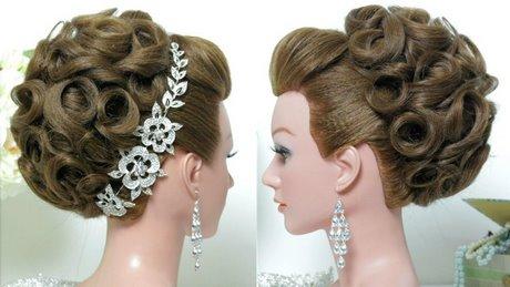 bridal-hairstyle-for-marriage-59_10 Menyasszonyi frizura a házassághoz