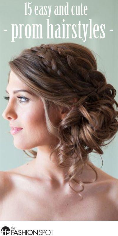 cute-and-easy-prom-hairstyles-42 Aranyos, könnyű szalagavató frizurák