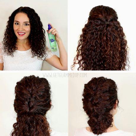 cute-easy-hairstyles-for-natural-curly-hair-84 Aranyos könnyű frizurák természetes göndör hajra