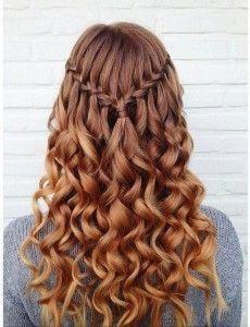 prom-hairstyles-for-long-hair-with-braids-and-curls-35_11 Prom frizurák hosszú haj zsinórra, fürtök