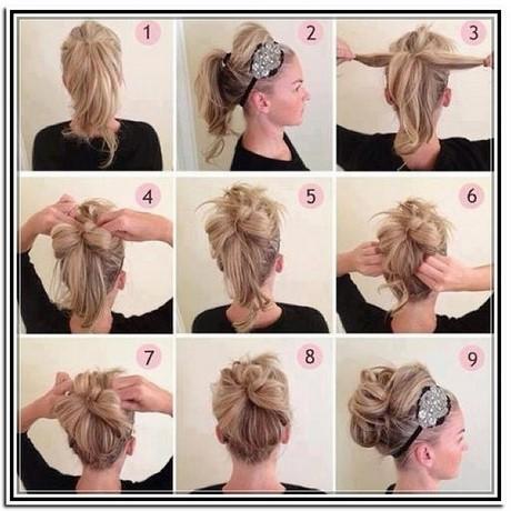 simple-easy-updos-for-medium-hair-24_11 Egyszerű könnyű updos közepes hajhoz