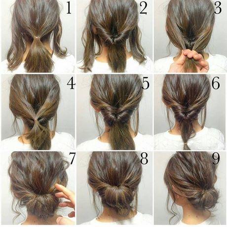 simple-easy-updos-for-medium-hair-24_3 Egyszerű könnyű updos közepes hajhoz
