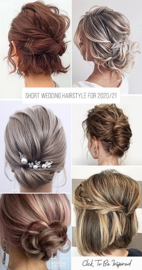 wedding-hairstyle-for-short-hair-2022-85_5 Esküvői frizura rövid hajra 2022