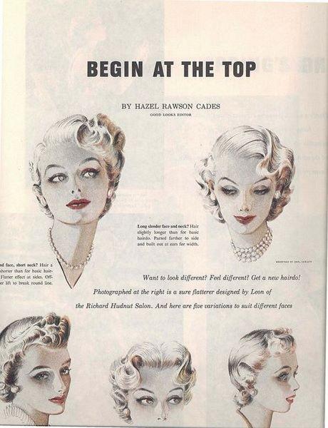 50s-style-hairdos-75_4 50-es évek stílusú fodrászok