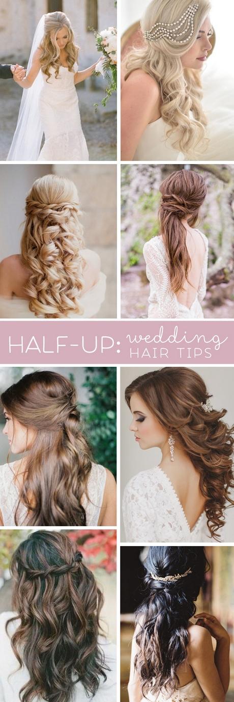 bridal-hair-half-up-and-half-down-85_7 Menyasszonyi haj félig fel, félig le