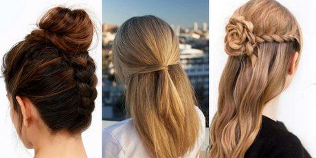 cute-easy-hairstyles-for-beginners-39_6 Aranyos könnyű frizurák kezdőknek