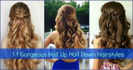 different-half-up-half-down-hairstyles-48_11 Különböző félig fel félig lefelé frizurák