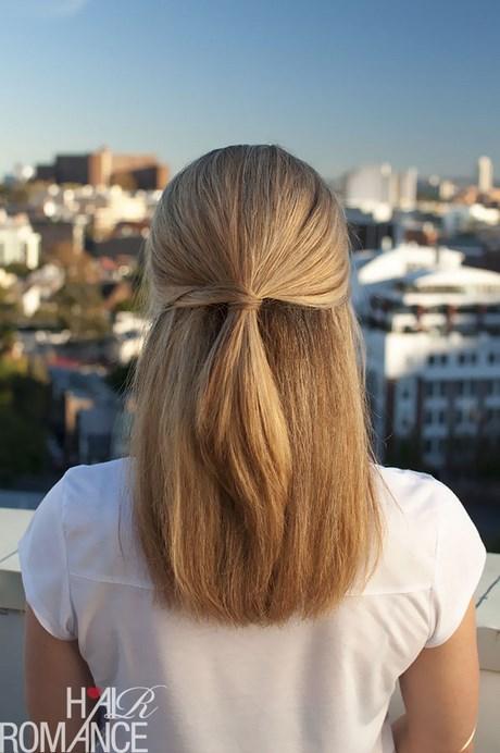 easy-half-ponytail-hairstyles-94_15 Könnyű fél lófarok frizurák