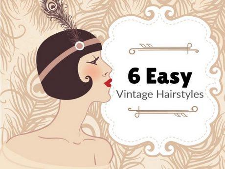 easy-vintage-hairstyles-for-short-hair-90_14 Egyszerű vintage frizurák rövid hajra