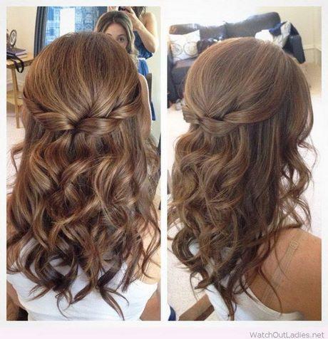 formal-hairstyles-for-medium-hair-half-up-48 Formális frizurák közepes haj félig