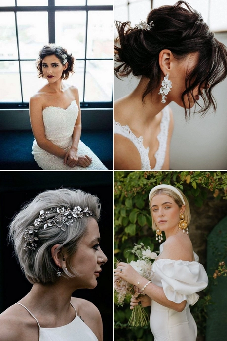 short-hairstyles-for-wedding-bride-001 Rövid frizurák esküvői menyasszony