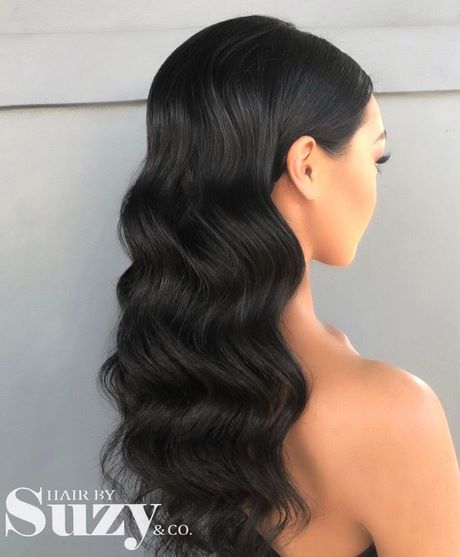 bridesmaid-hairstyles-black-hair-81_4 Koszorúslány frizurák fekete haj