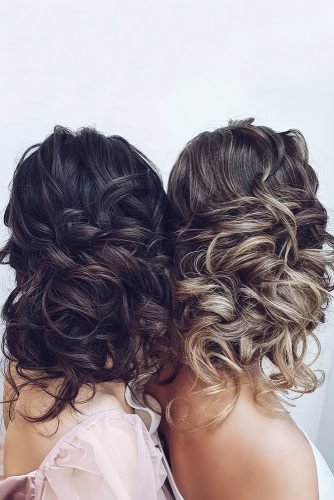 bridesmaids-hairstyles-for-medium-length-hair-05_15 Koszorúslányok frizurák közepes hosszúságú haj