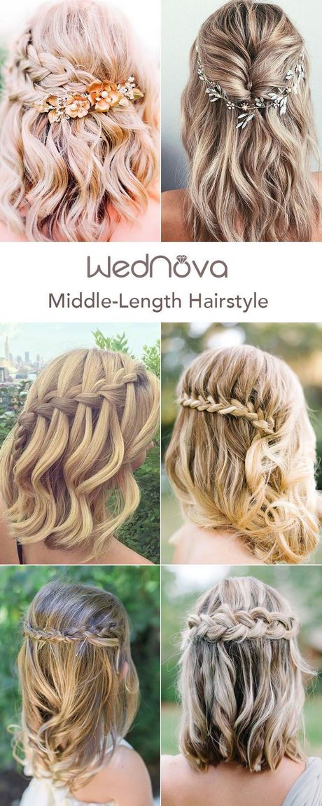 bridesmaids-hairstyles-for-medium-length-hair-05_7 Koszorúslányok frizurák közepes hosszúságú haj