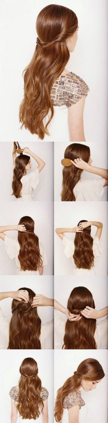 easy-updos-for-medium-hair-to-do-yourself-98_14 Könnyű updos a közepes hajhoz, hogy csináld magad