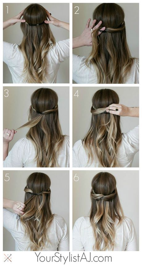 cute-simple-hairstyles-for-medium-hair-68_16 Aranyos egyszerű frizurák közepes hajra