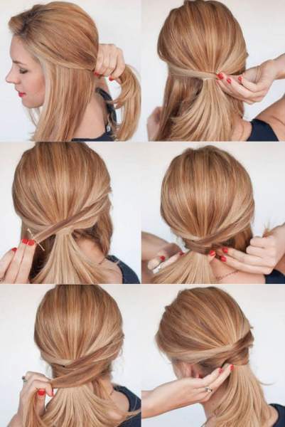 cute-simple-hairstyles-for-medium-hair-68_17 Aranyos egyszerű frizurák közepes hajra