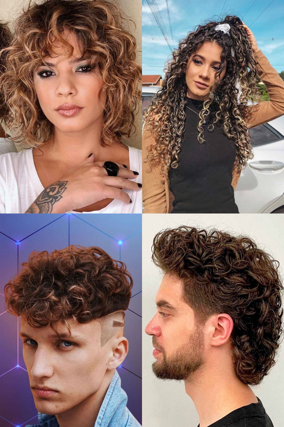 haircuts-for-curly-hair-2023-001 Hajvágás göndör hajra 2023