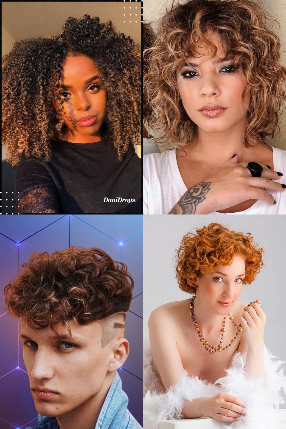 short-curly-hairstyles-2023-001 Rövid göndör frizurák 2023