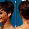 Rövid Rihanna frizurák
