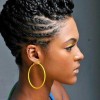 Ghána fonott frizurák