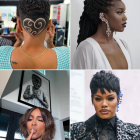 Fekete hölgy frizurák 2023