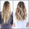 Vágás hosszú haj közepes hosszúságú
