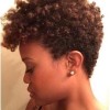 Rövid frizurák fiatal fekete nő számára