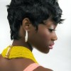 Rövid nyári frizurák fekete nők számára