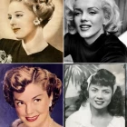 40-es évek frizurák