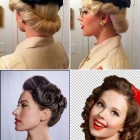 40-es évek frizura