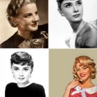 50-es évek női frizurák