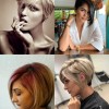 Képek a nők rövid frizuráiról 2023